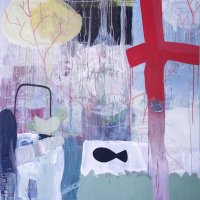 Renaissance - acrylique sur toile, 140 x 140 cm - 2014